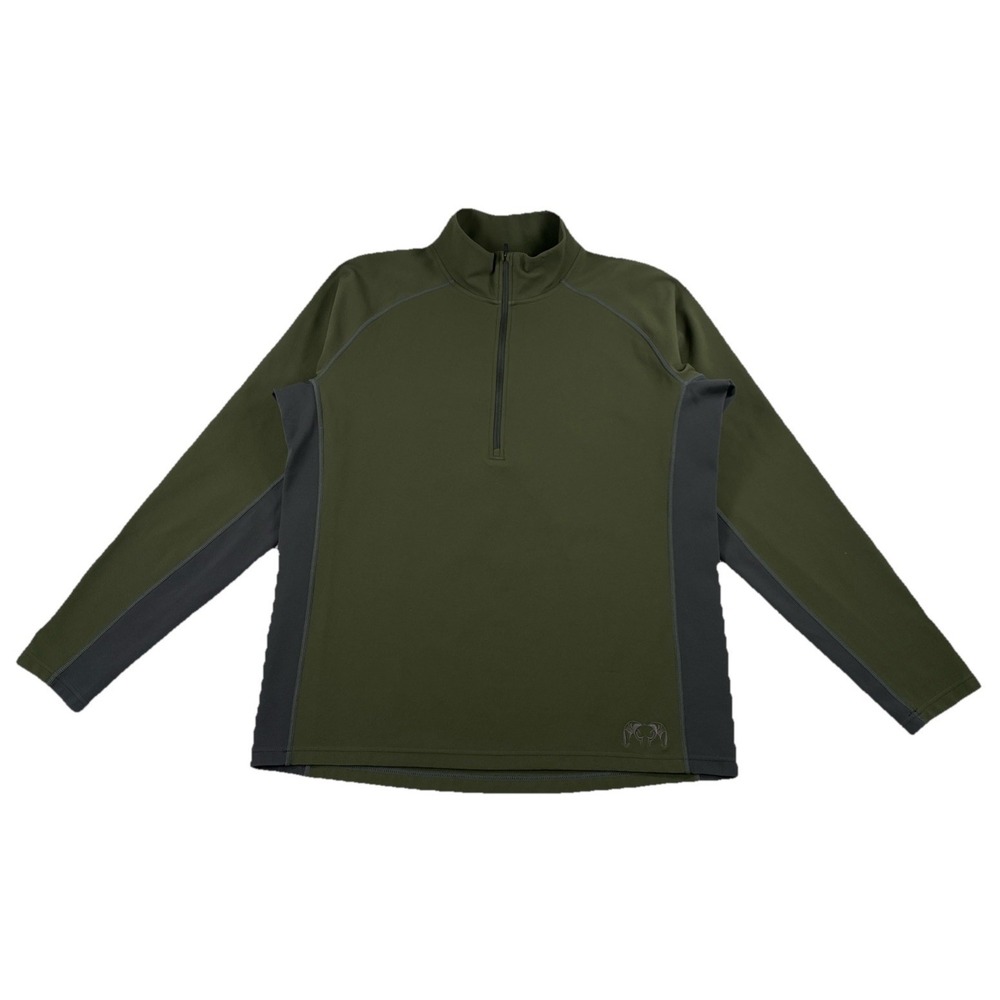 KUIU Enduro 1/4 Zip Pullover Wicking Makspec Green Men's Large